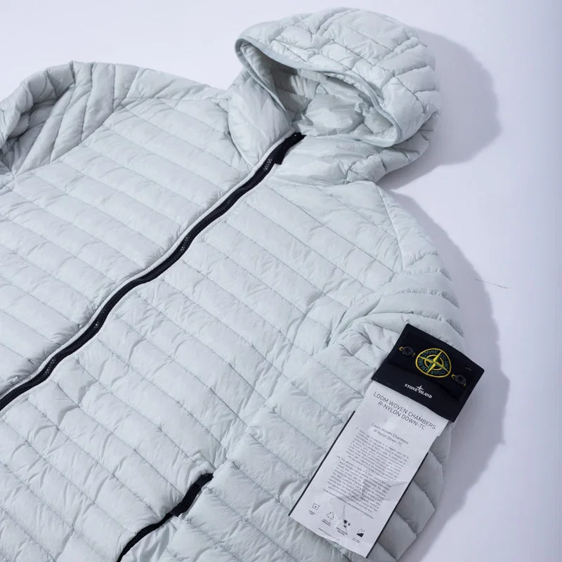 Jaqueta Puffer Stone Island Cinza — foto 3