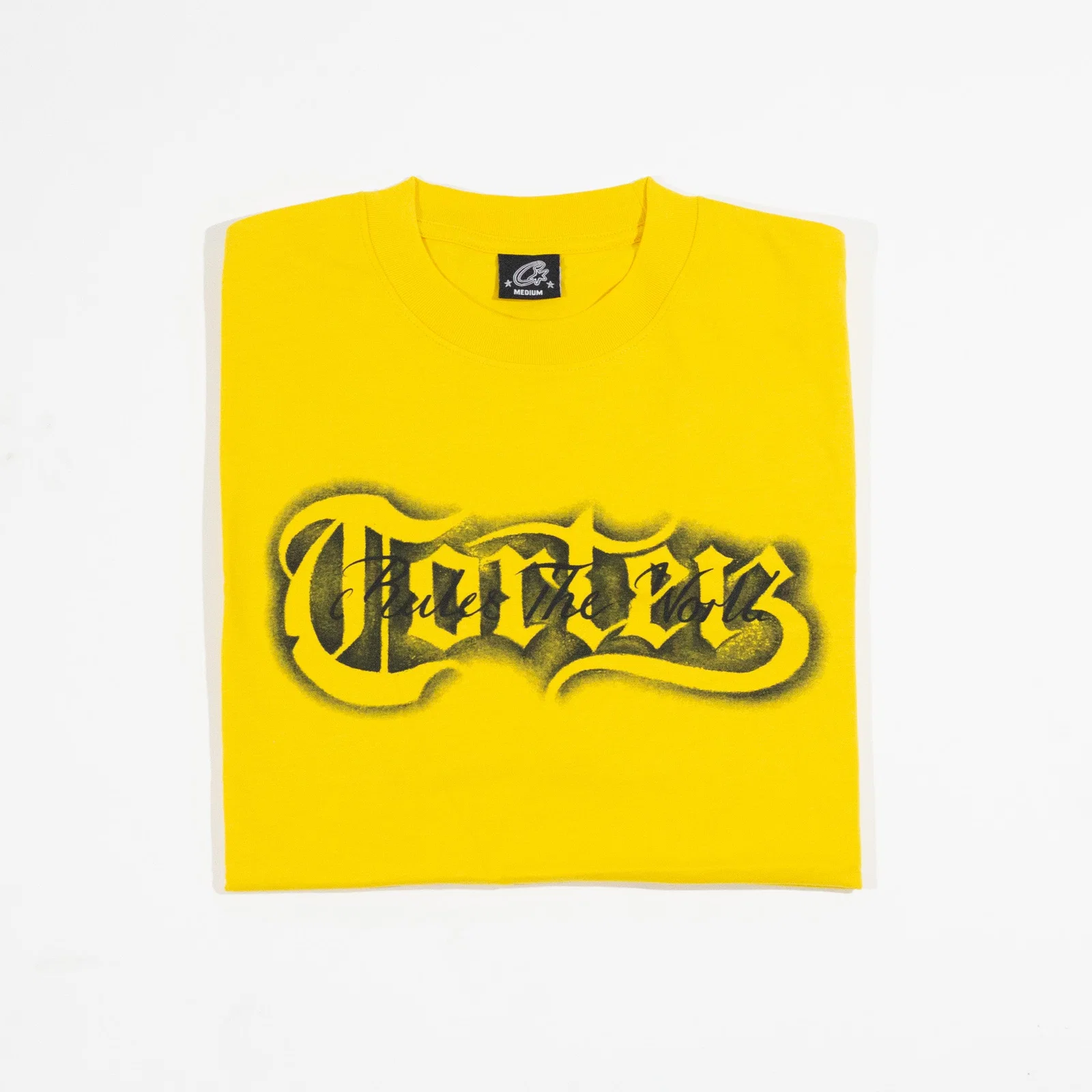 Camiseta Corteiz RTW Tattted Amarela — foto 2