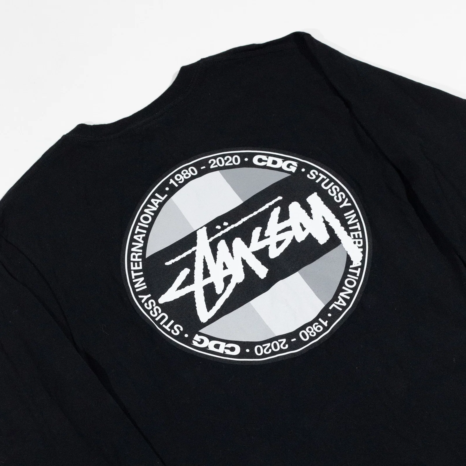 Camiseta Manga Longa Stussy x Comme Des Garçons — foto 3
