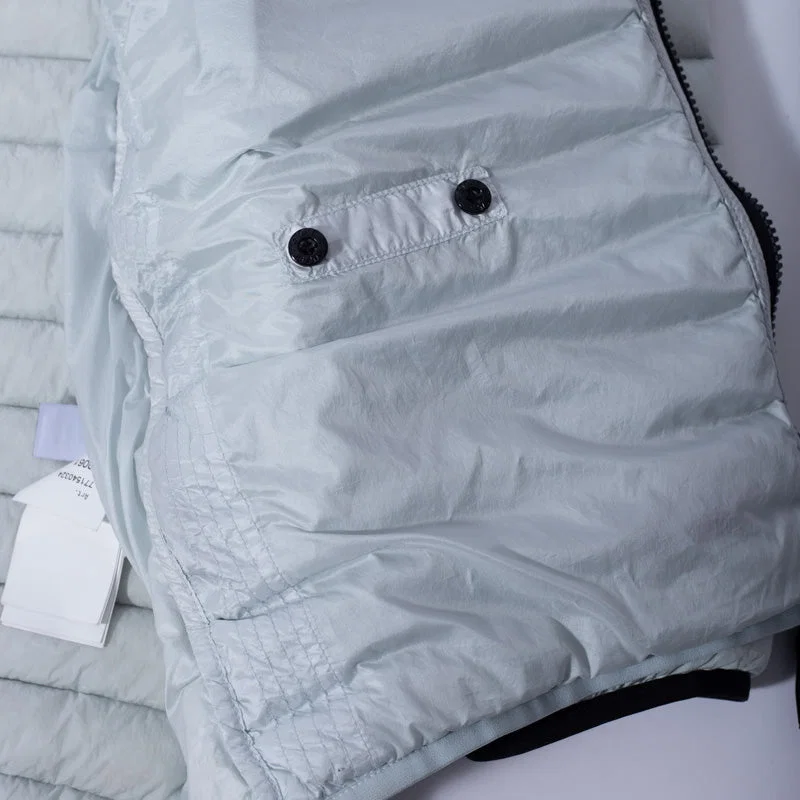 Jaqueta Puffer Stone Island Cinza — foto 9