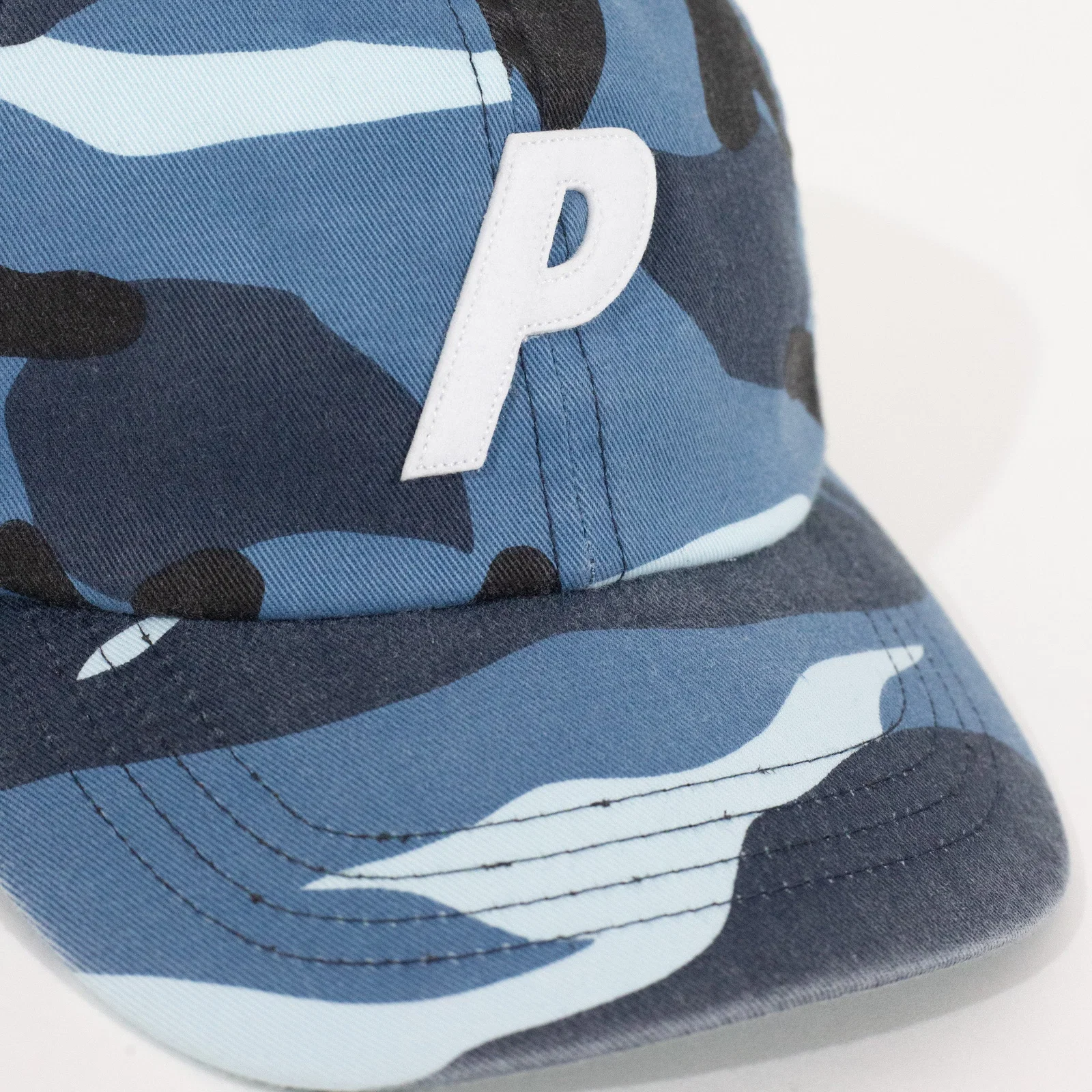 Bone Palace P 6-Panel Washed Azul Camo — foto 2