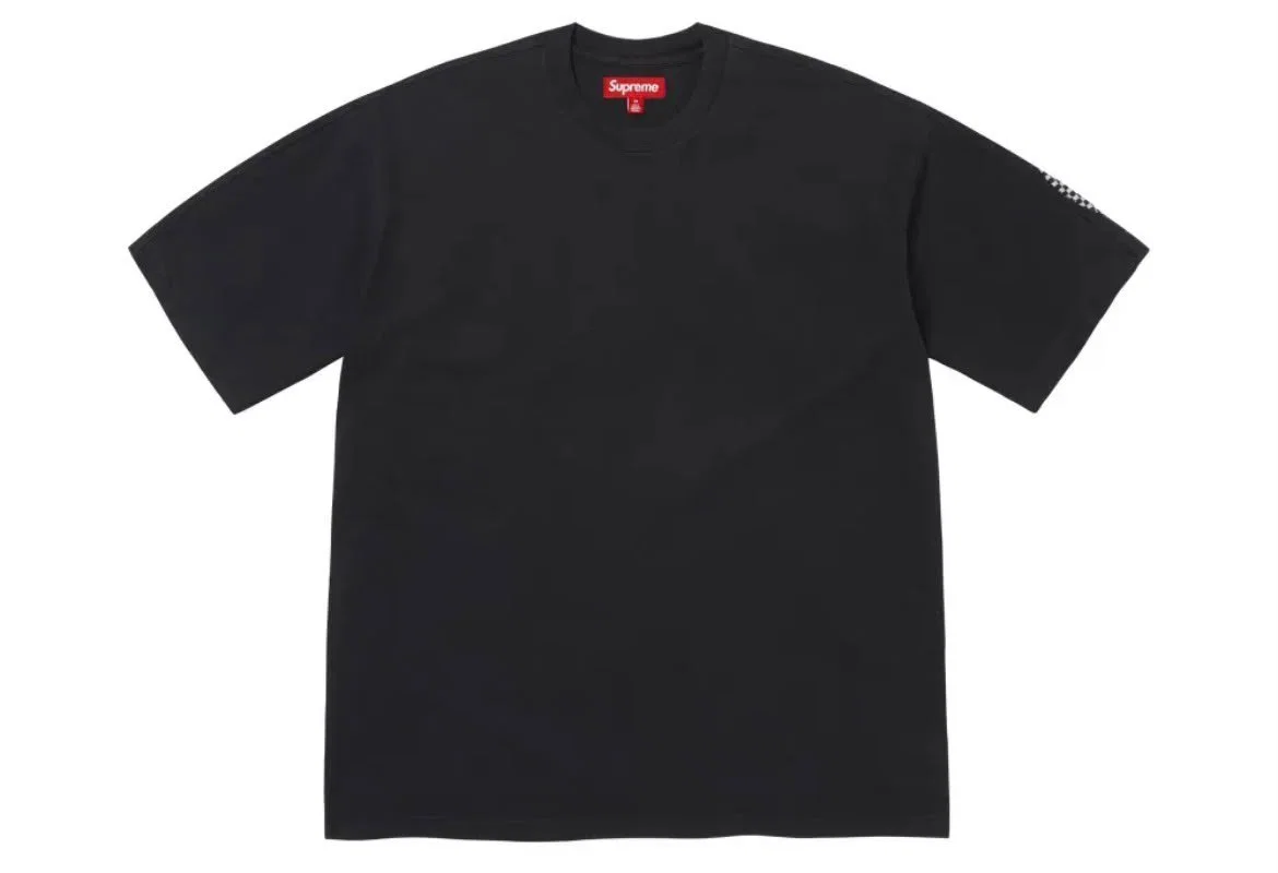 Camiseta Supreme Checkerboard Intarsia Black FW26-W6