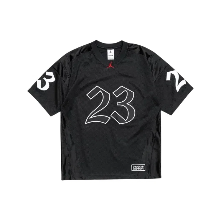 Air Jordan x Supreme Camiseta Jersey Black SS26-W15 — foto 3