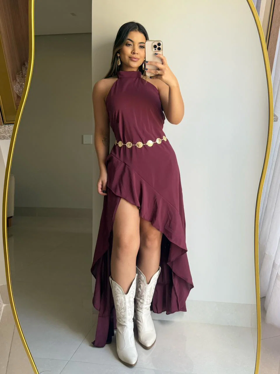Vestido Angelica em mosseline, leve e fluido. — foto 12