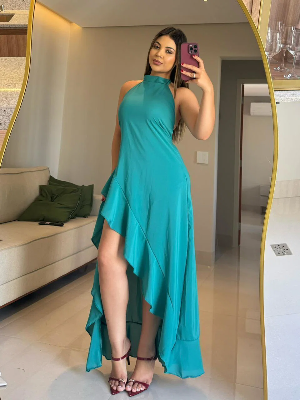 Vestido Angelica em mosseline, leve e fluido. — foto 13