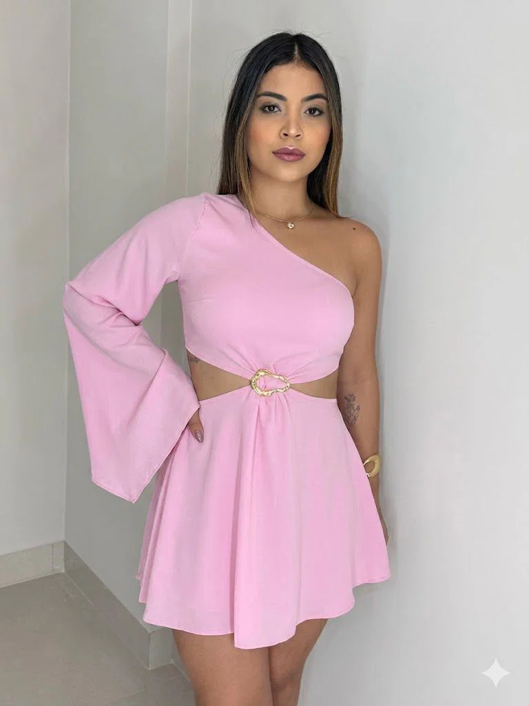 Vestido Fernanda em mosseline, leve e fluido. — foto 4