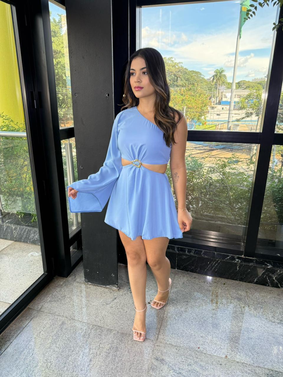 Vestido Fernanda em mosseline, leve e fluido. — foto 9
