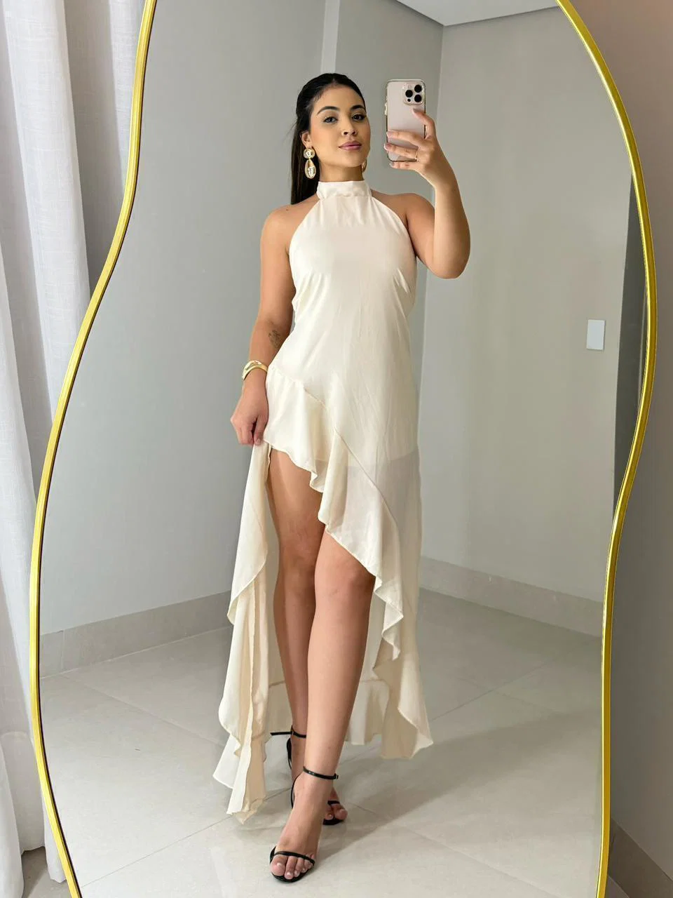 Vestido Angelica em mosseline, leve e fluido. — foto 11