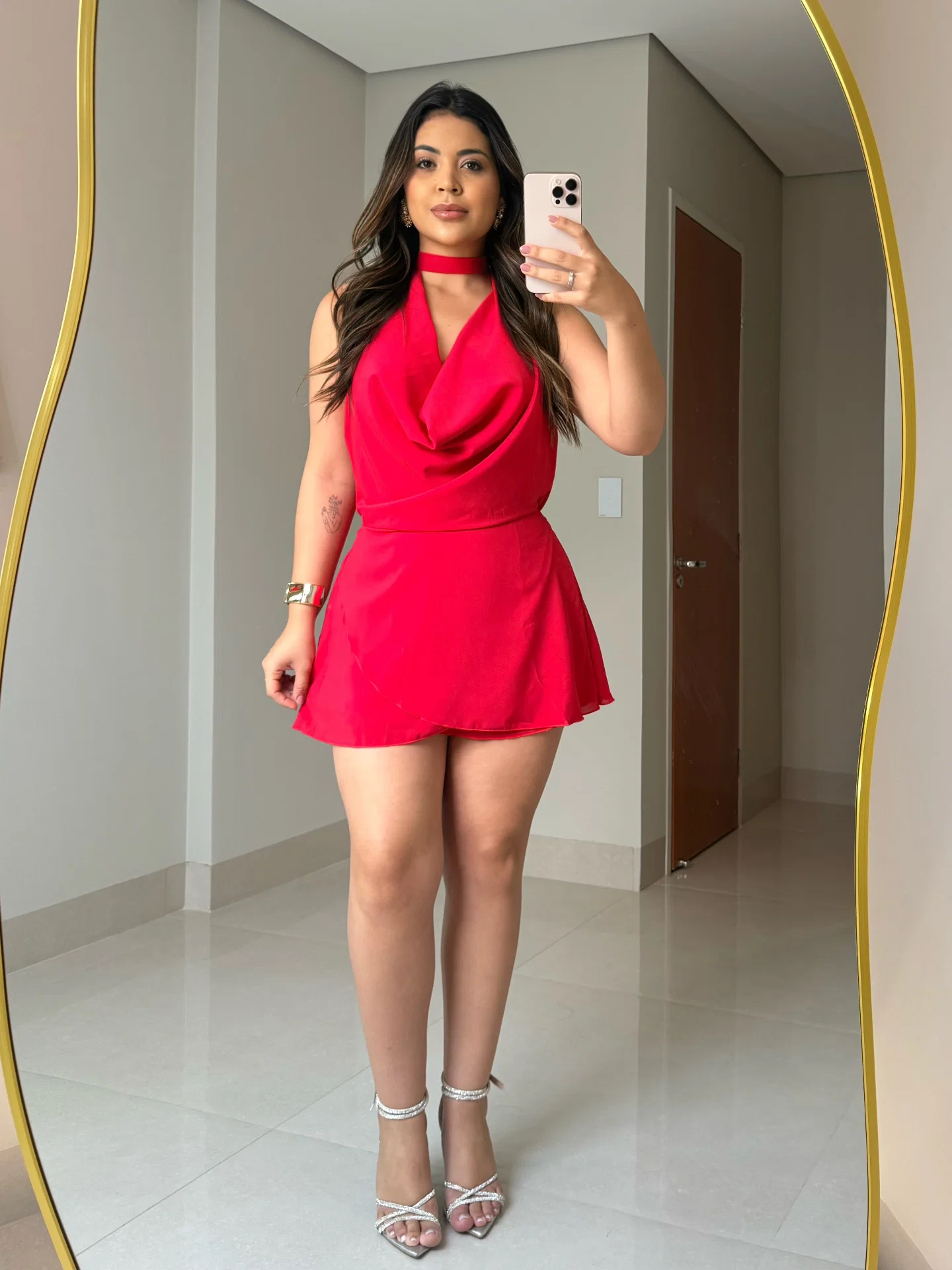 Vestido Ester em mosseline, leve e fluido, tamanho único. — foto 10