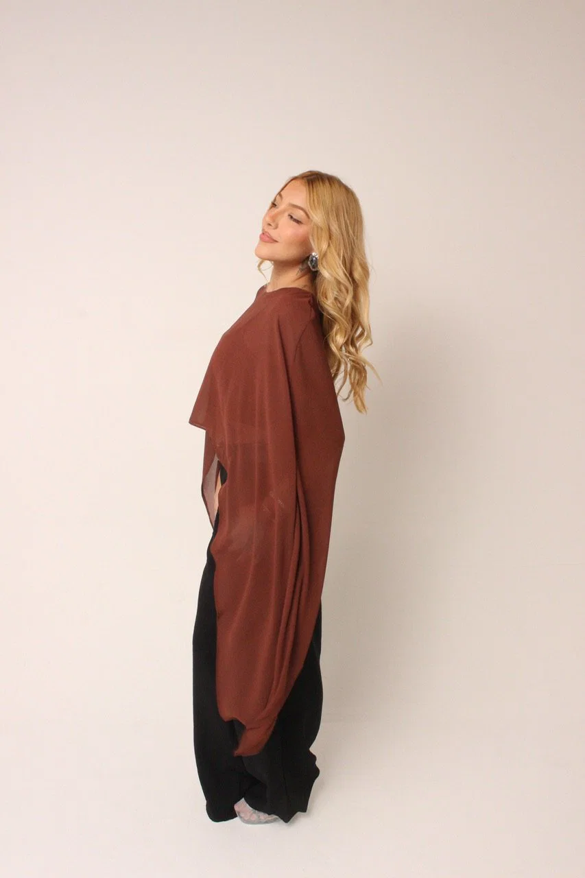 Túnica chiffon leve e fluida da Lus Store — foto 11