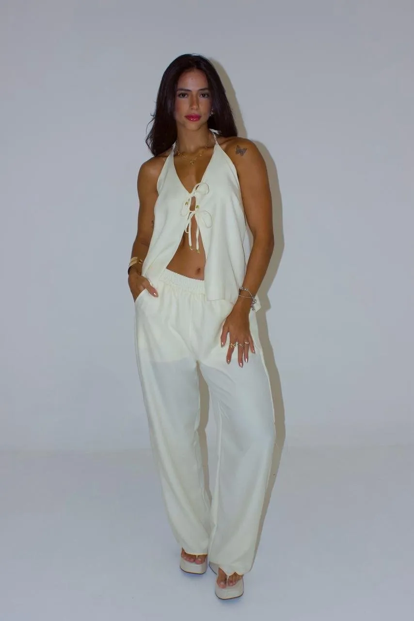 Calça Mel · Bege