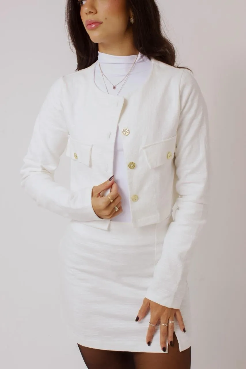 Casaco Blair · Off white