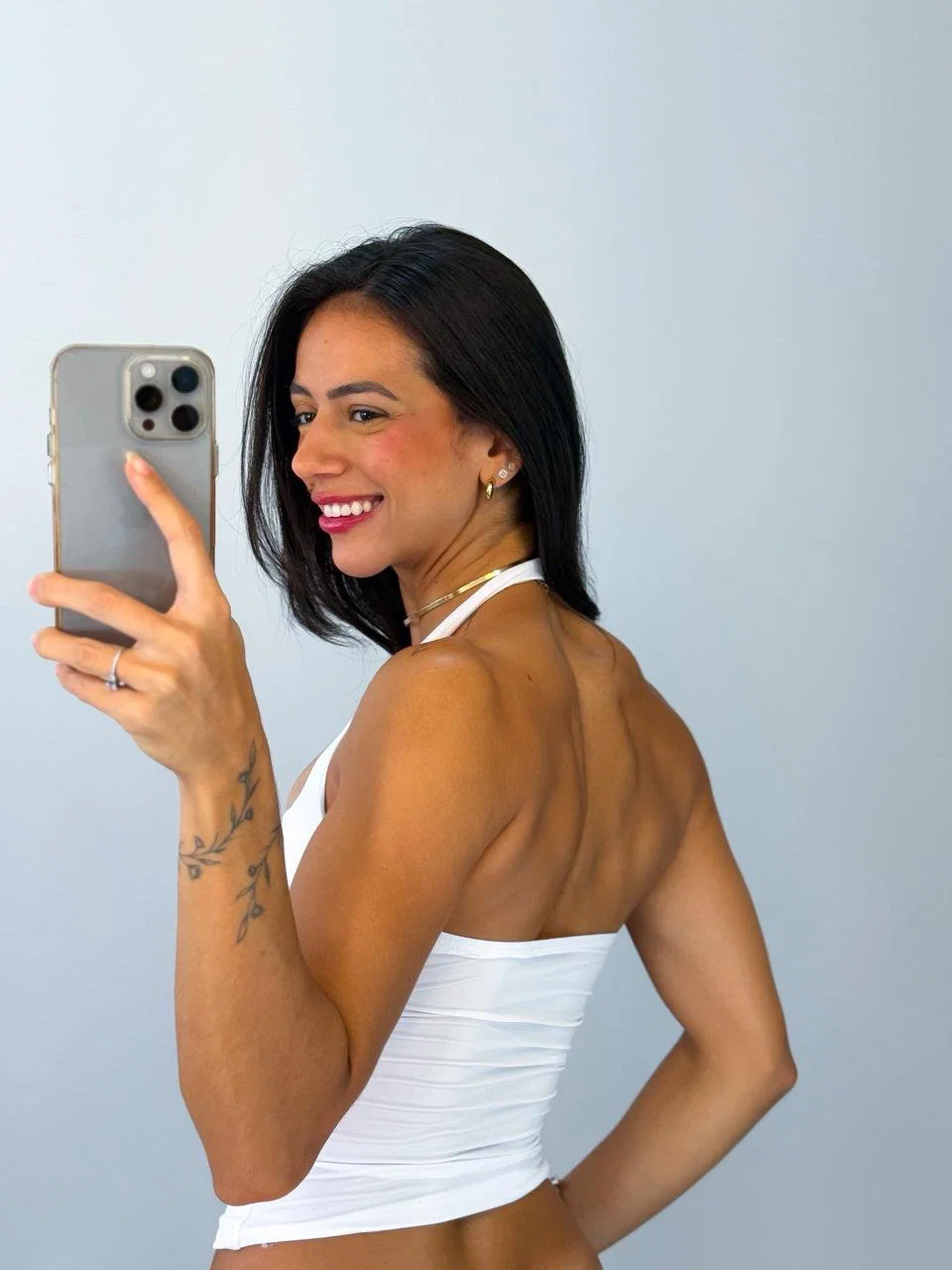 Blusa corset em poliamida com costas abertas da Lus Store — foto 10