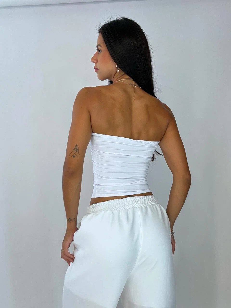 Blusa Nó tomara que caia em tecido suplex poliamida — foto 8