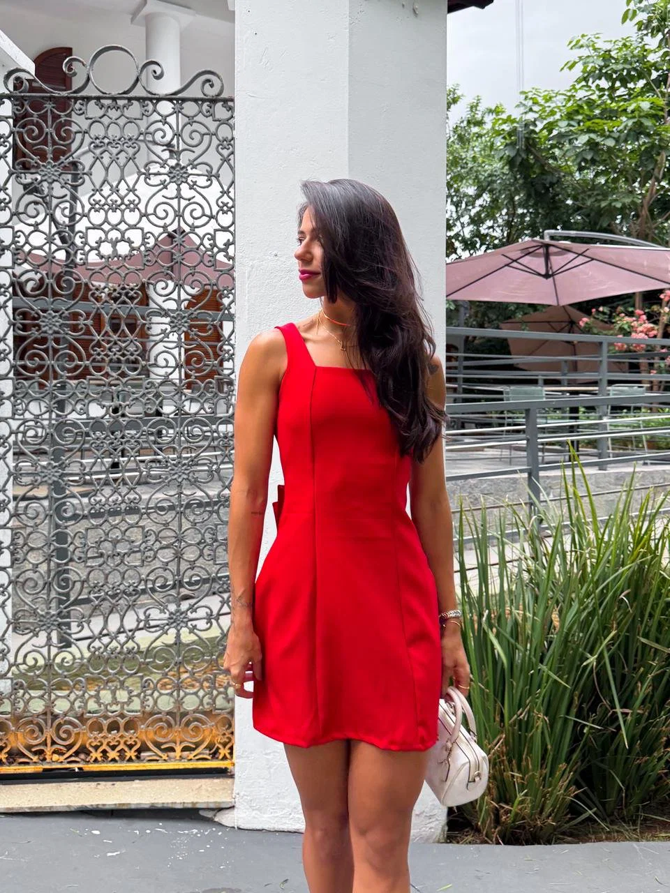 Vestido Laço em alfaiataria premium com laço removível. — foto 12