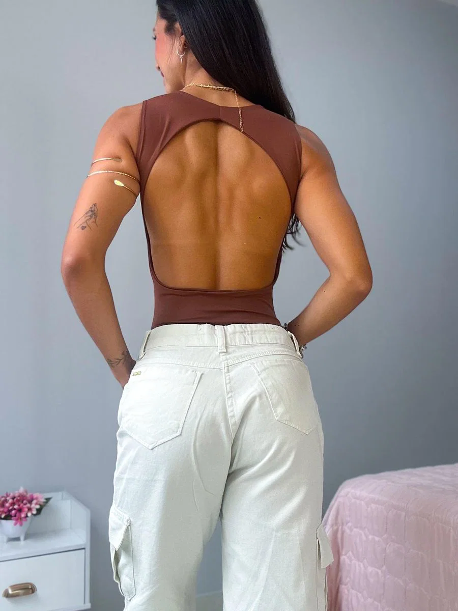 Body Cavado Costas Abertas