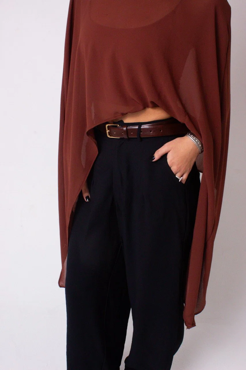 Túnica chiffon leve e fluida da Lus Store — foto 8