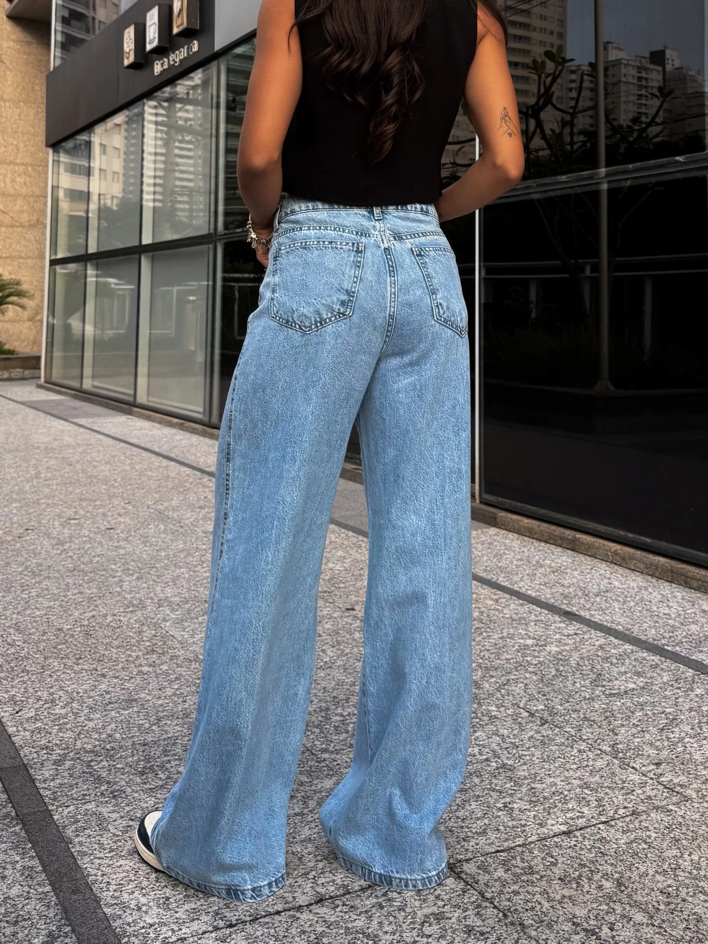 Calça Strass Preto da marca Lus Store — foto 8