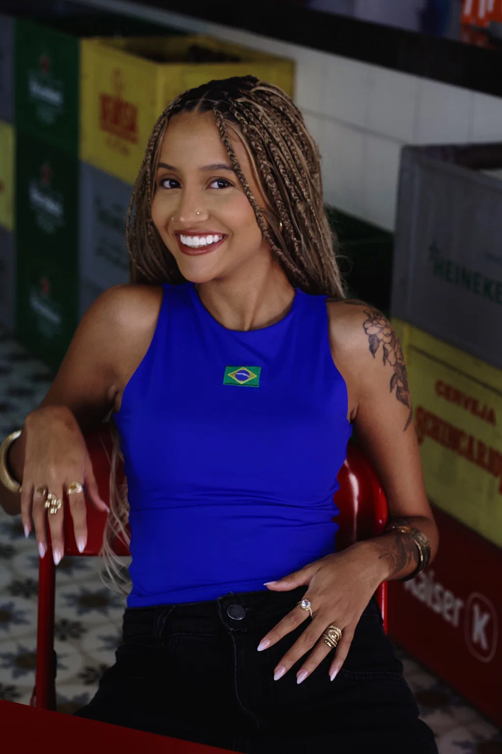 Blusa Brasil em tecido Aqua UV, leve e confortável. — foto 5
