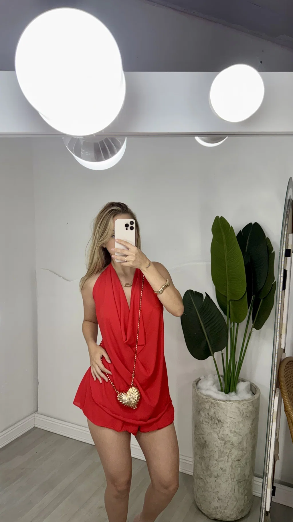 Conjunto Estela em crepe leve, short saia com lastex. — foto 3