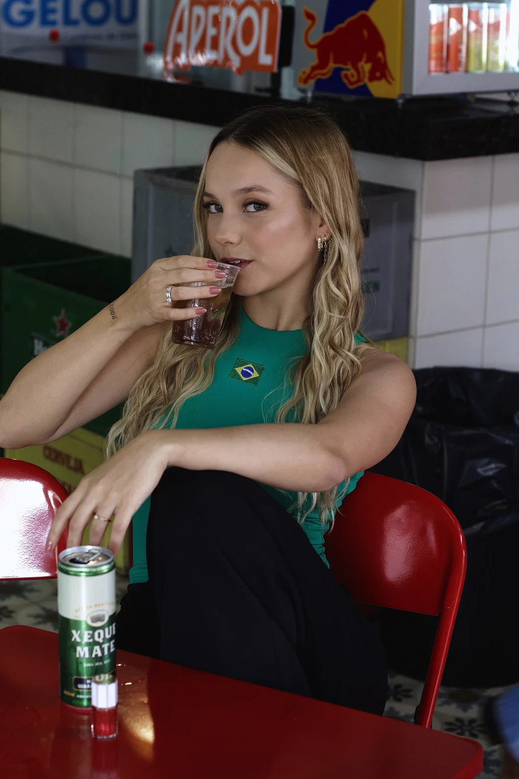 Blusa Brasil em tecido Aqua UV, leve e confortável. — foto 4