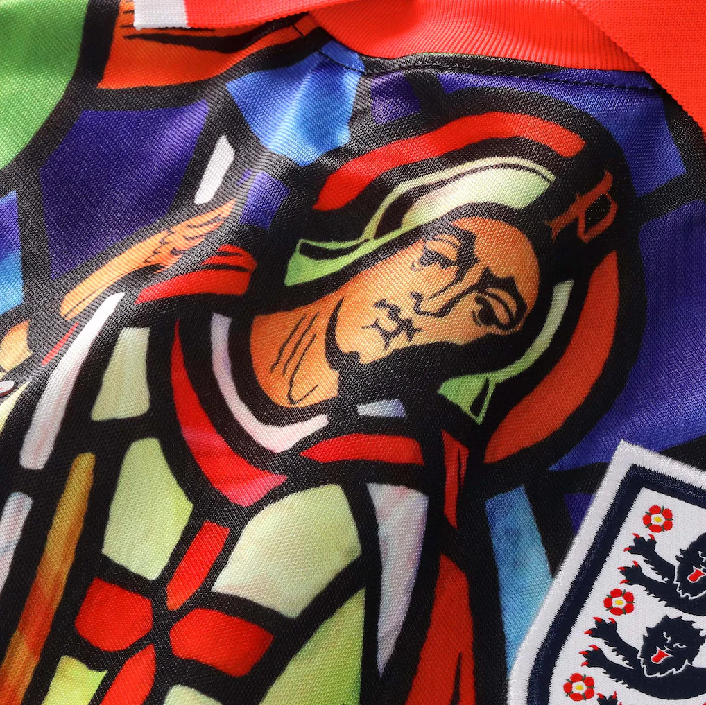 Camisa England Nike x Palace Jersey - Crimson Red — foto 2