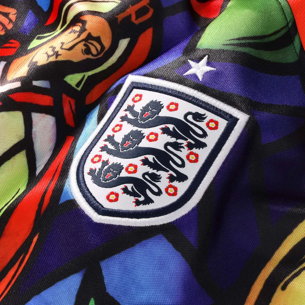 Camisa England Nike x Palace Jersey - Crimson Red — foto 9