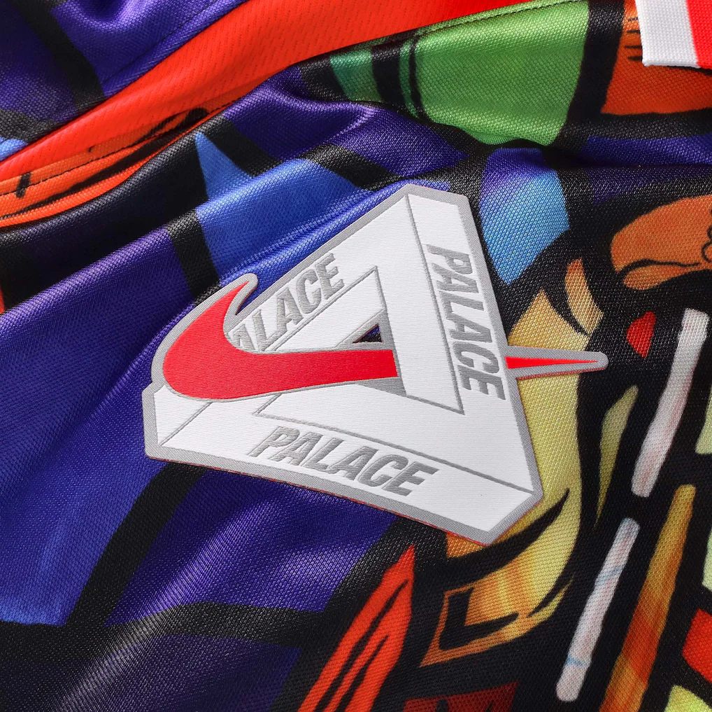 Camisa England Nike x Palace Jersey - Crimson Red — foto 10