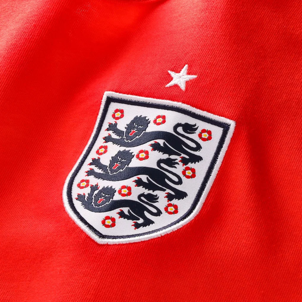 Camiseta England Nike x Palace Premium - Vermelha — foto 7