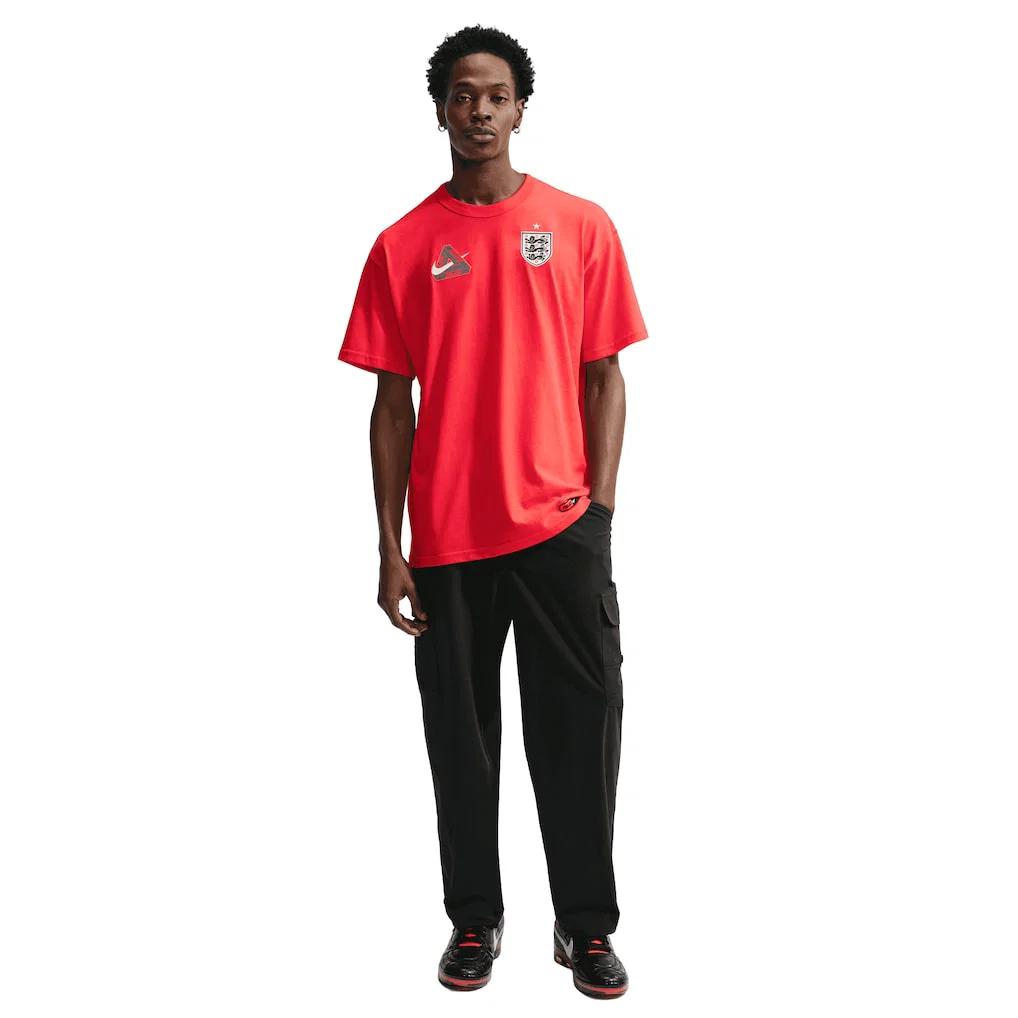 Camiseta England Nike x Palace Premium - Vermelha — foto 3