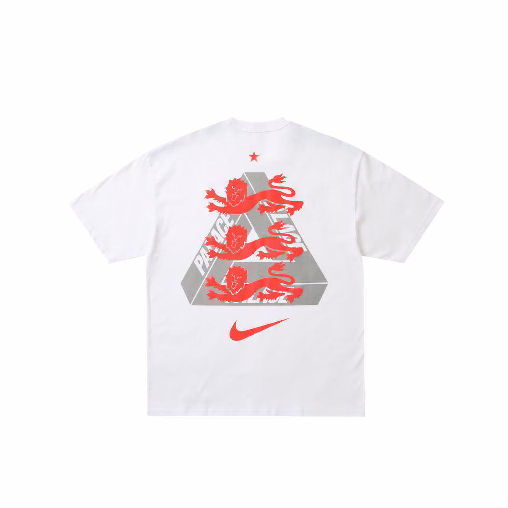 Camiseta England Nike x Palace Premium T-Shirt - White — foto 3
