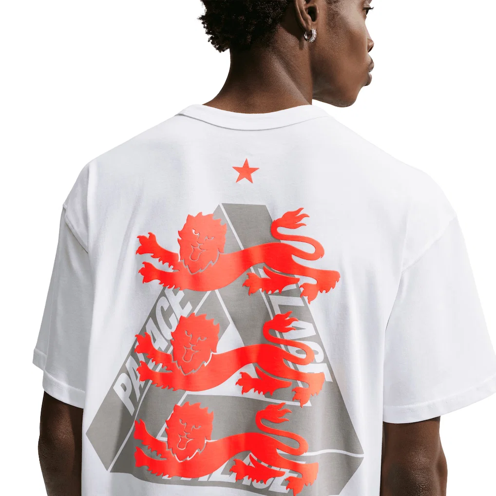Camiseta England Nike x Palace Premium T-Shirt - White — foto 2